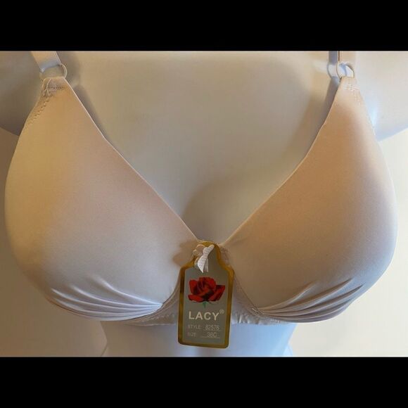 Lacy Assorted embroidery Fashion Bras 38C - Picture 3 of 16